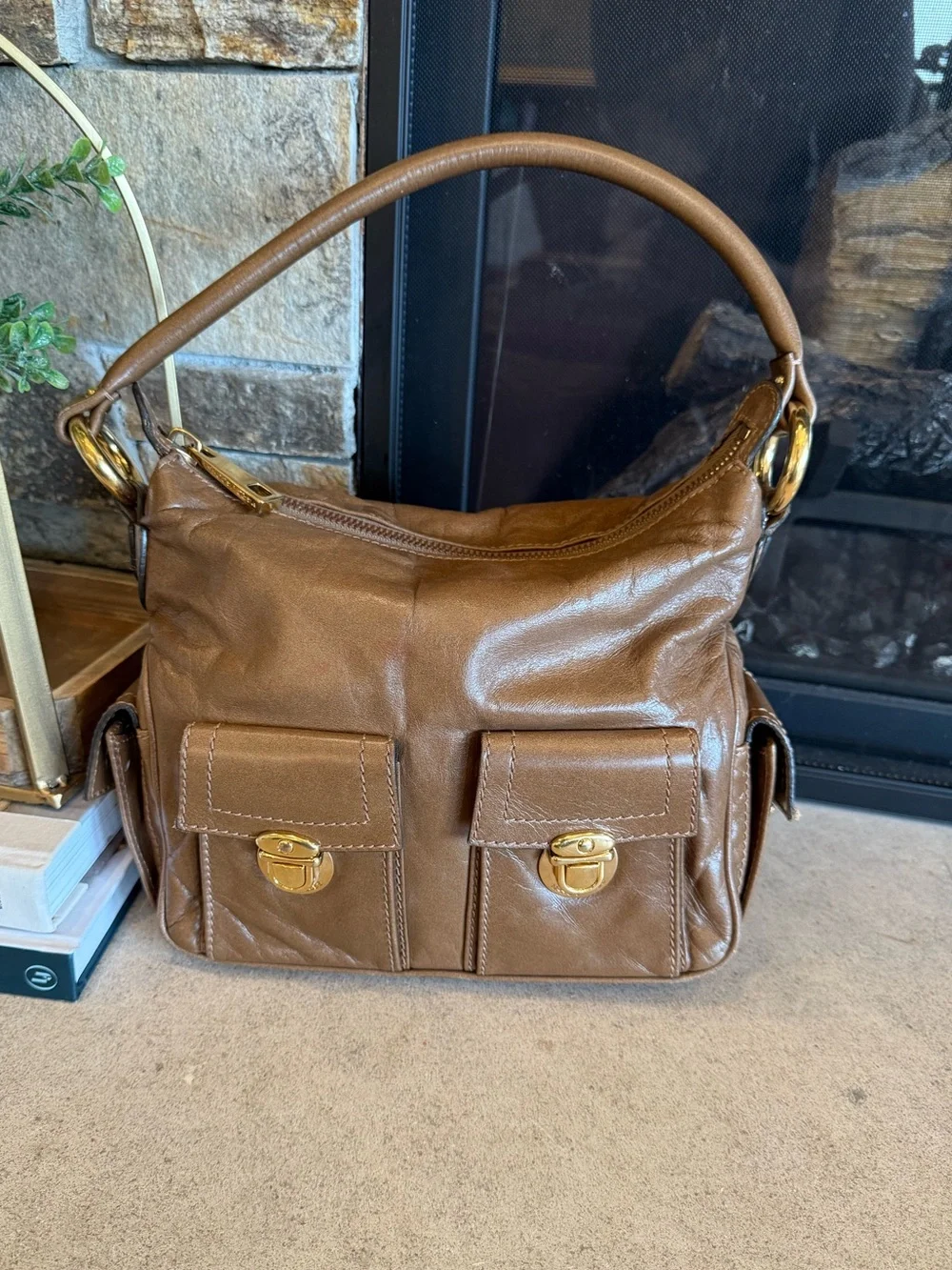 Marc Jacobs Taupe Blake Hobo Bag-Gilmore Girls Style